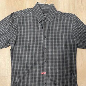 Men’s Theory Button Up Long Sleeve Dress Shirt Size Medium